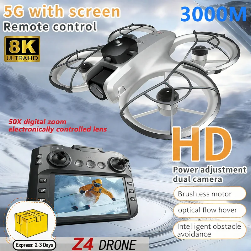 Drone Photogrammetry - Nuevo Dron MINI Z4 4K Profesional