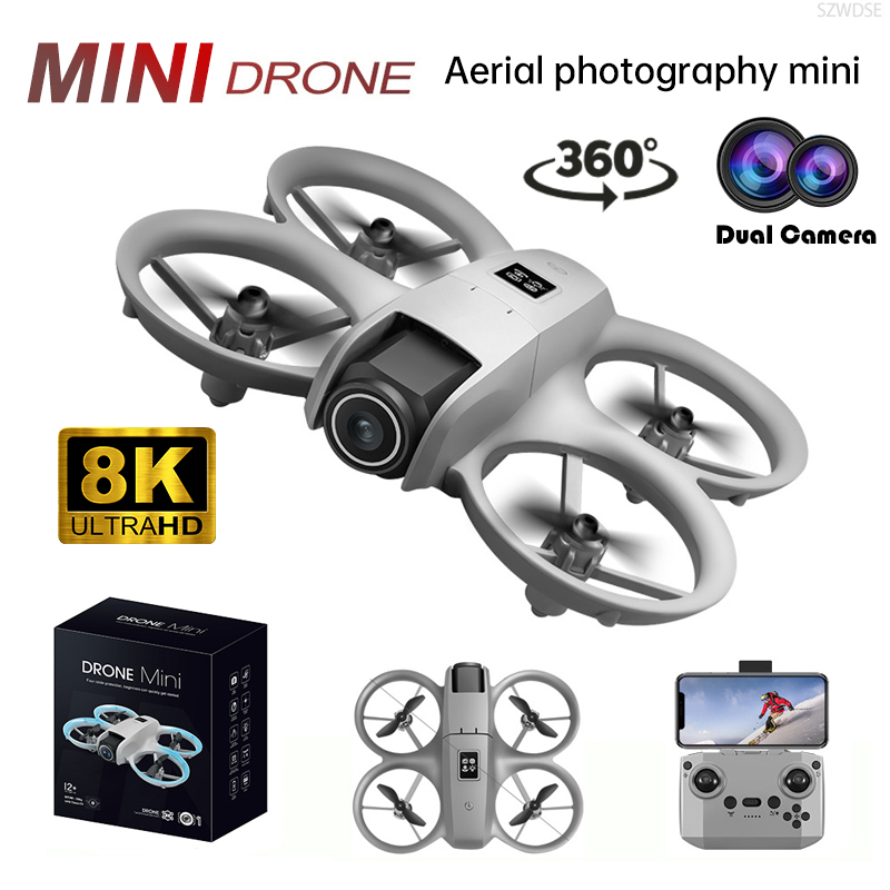 Drone Photogrammetry - Mini Dron Profesional con Cámara 8k,
