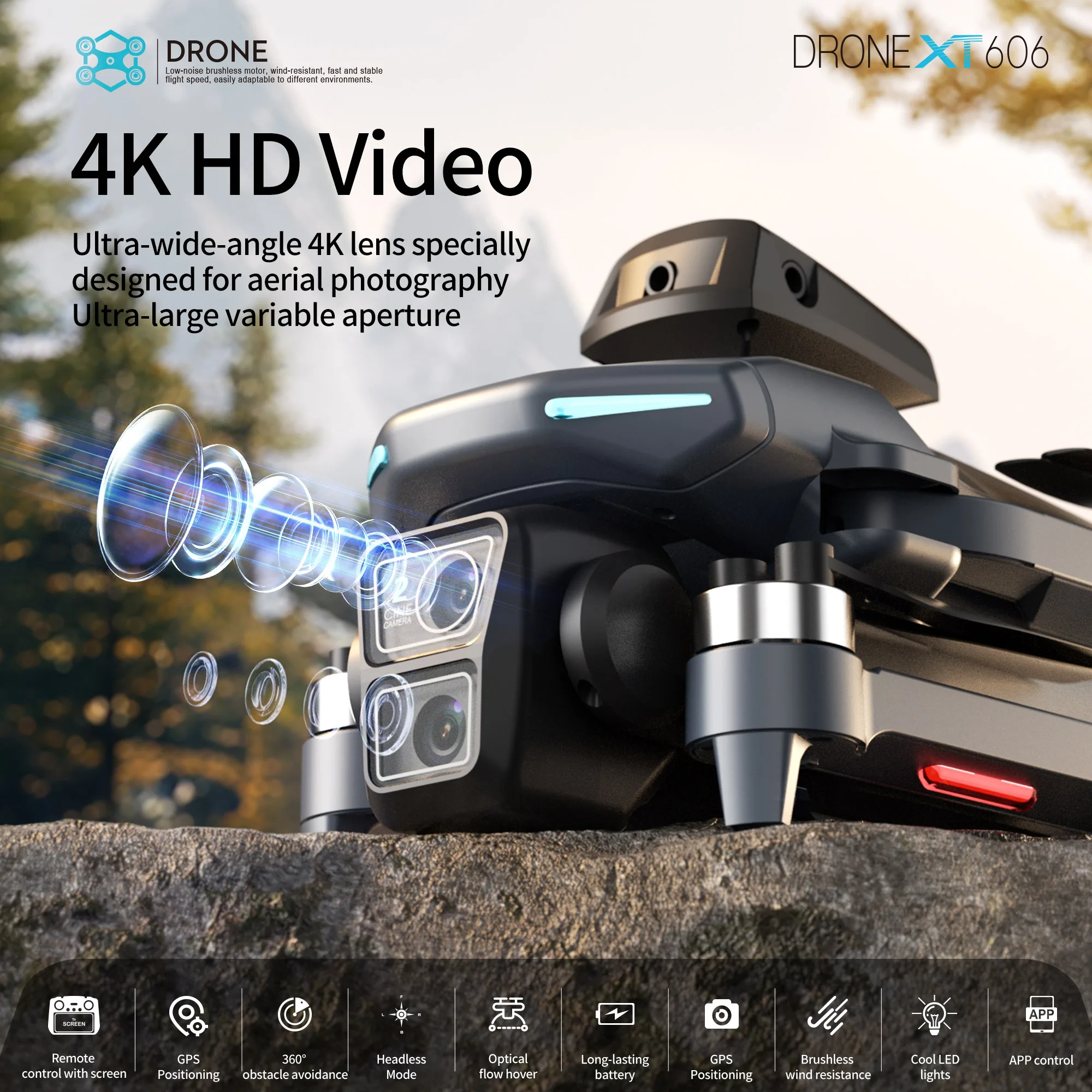 Dron Original XT606 Profesiona - Drone Photogrammetry reseña y precio
