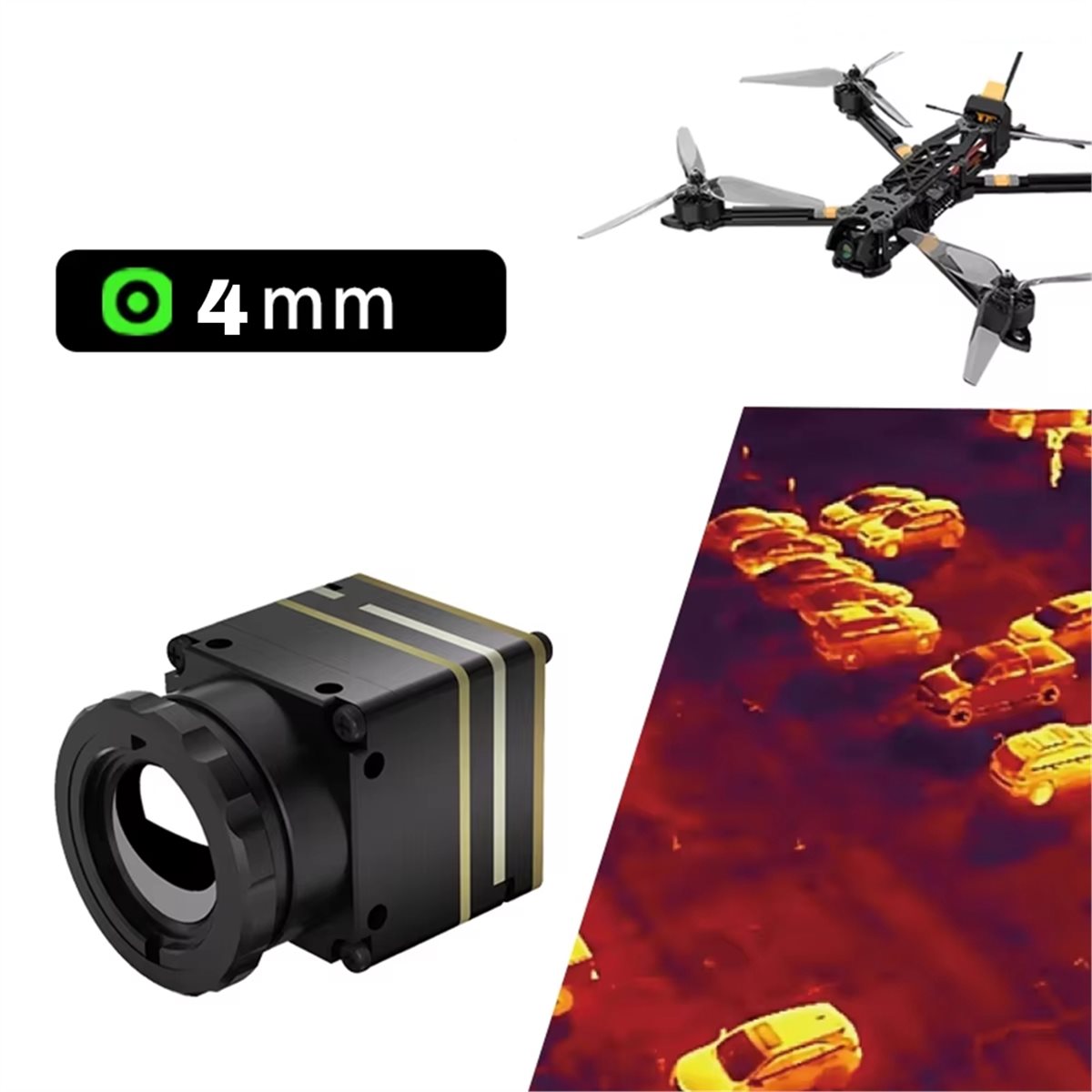Módulo de Imagen Térmica Infra - Drone Thermal Imaging reseña y precio