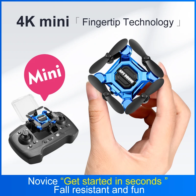 Mini Dron Plegable K04 para Fo - Drone Video Production reseña y precio