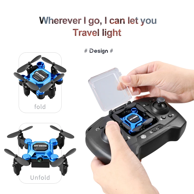 Mini Dron Plegable K04 para Fo - Drone Video Production reseña y precio
