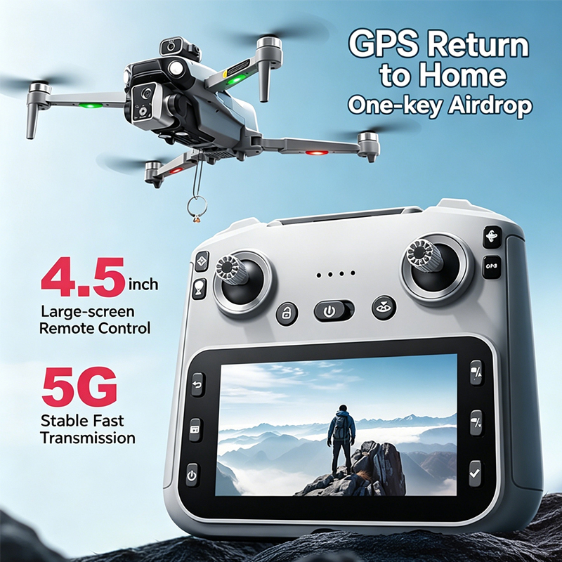 Dron GPS K19 MAX con Cámara Pr - Drone Photogrammetry reseña y precio