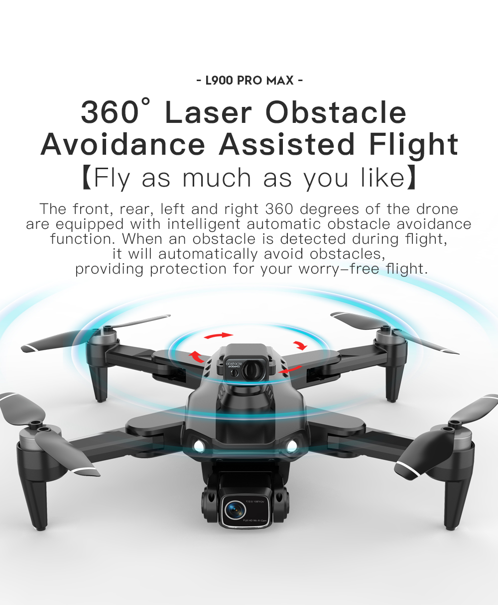 LYZRC L900 PRO MAX láser evita - Drone Photogrammetry reseña y precio