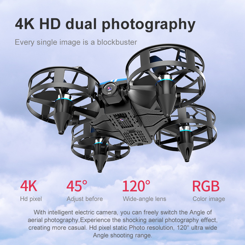 Nuevo Mini Drone 812PRO profes - Drone Video Production reseña y precio