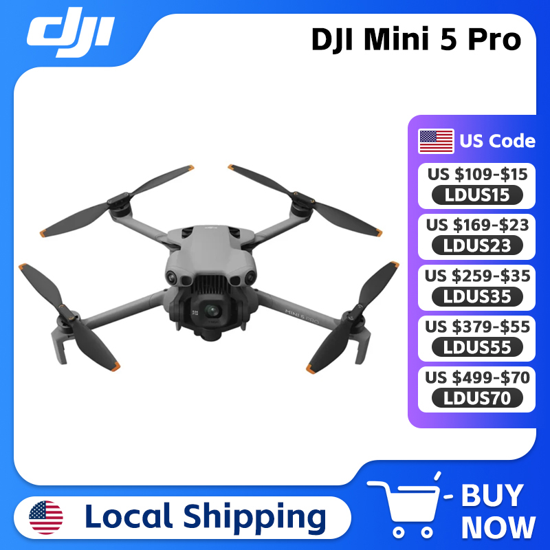 DJI Mini 5 Pro Cámara CMOS gra - Drone Video Production reseña y precio
